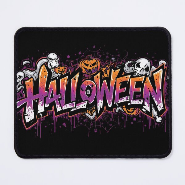 Item preview, Graffiti Halloween Ghosts & Pumpkins — Spooky Street Art Design designed and sold by Nejjar-store.