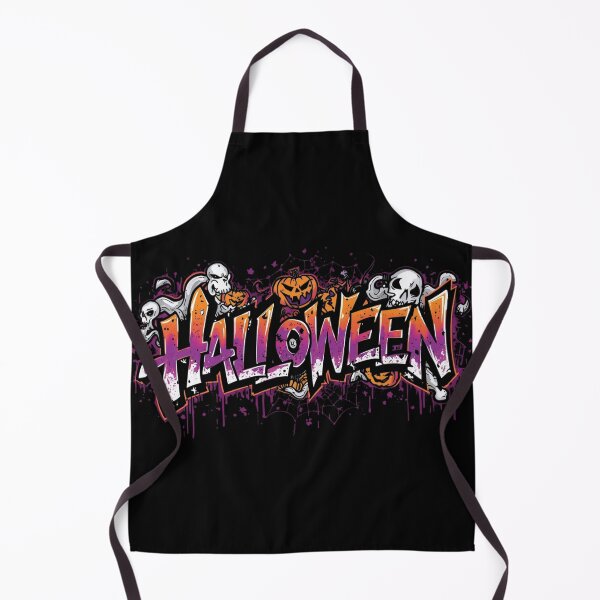 Item preview, Graffiti Halloween Ghosts & Pumpkins — Spooky Street Art Design designed and sold by Nejjar-store.