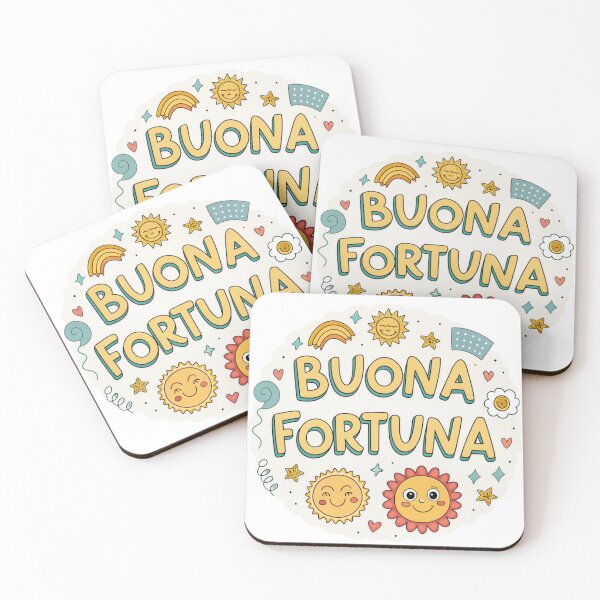 Item preview, Buona fortuna Good luck in Italian language . designed and sold by Lucky 777.