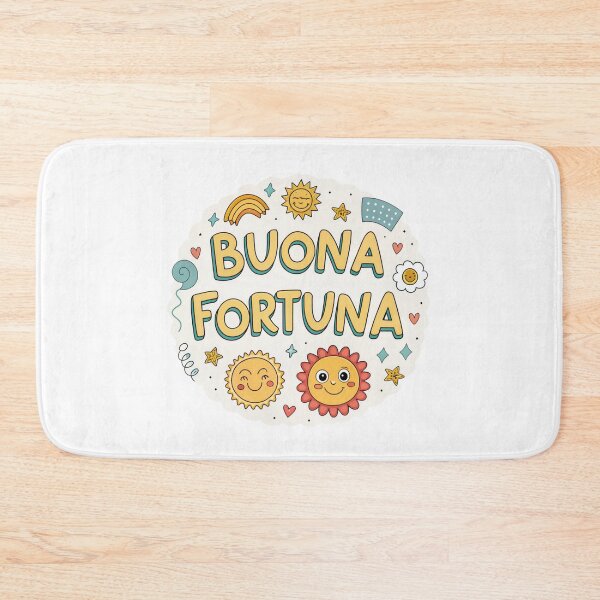 Item preview, Buona fortuna Buena suerte en idioma italiano. designed and sold by Lucky 777.