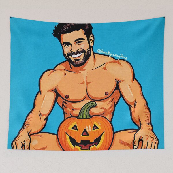 Item preview, I Think We All Know Why The Pumpkin Is Happy I designed and sold by Hunkyismything.