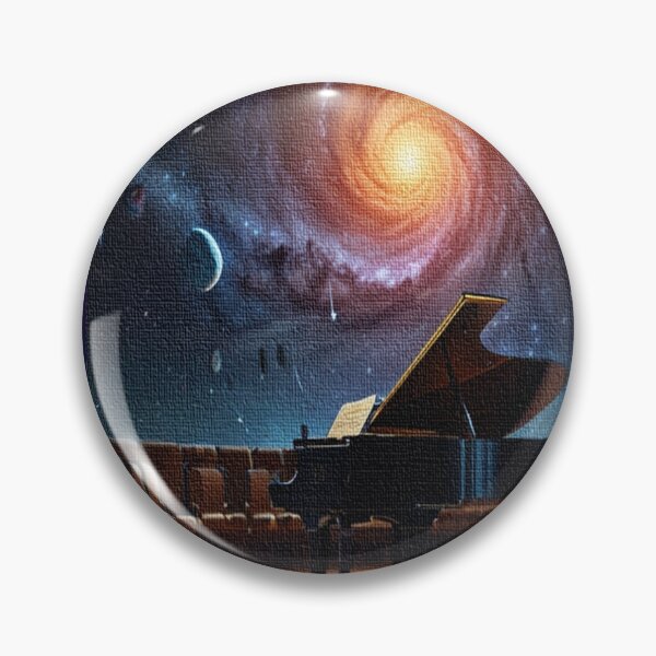 Item preview, Piano bajo las estrellas designed and sold by ART-WORLD-VIMO.