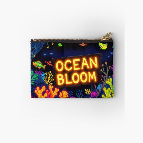 Item preview, Bioluminescent Ocean Bloom designed and sold by CTM ArtStudio.