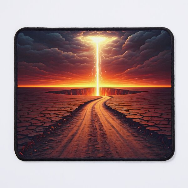 Item preview, The Road to Hell – A Journey Through Fire and Shadow designed and sold by PawPrintedArt.