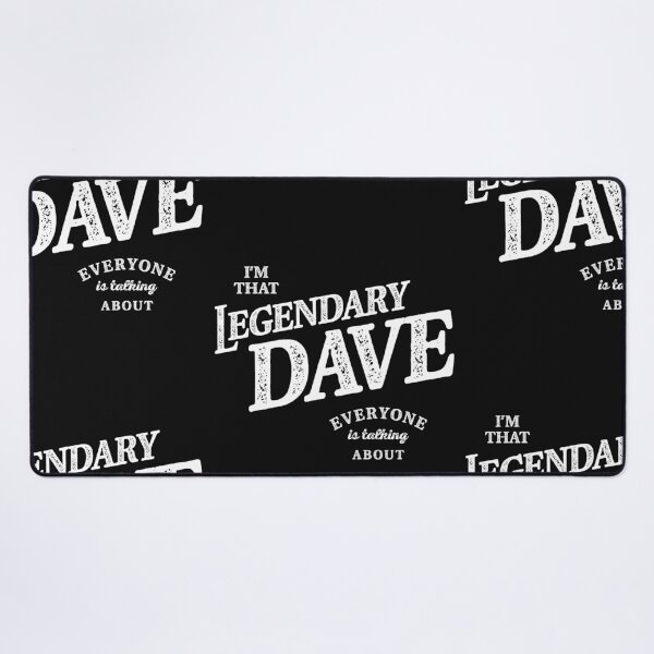 Artikelvorschau, Dave Persönlicher Name - Legendärer Dave entworfen und verkauft von cidolopez.