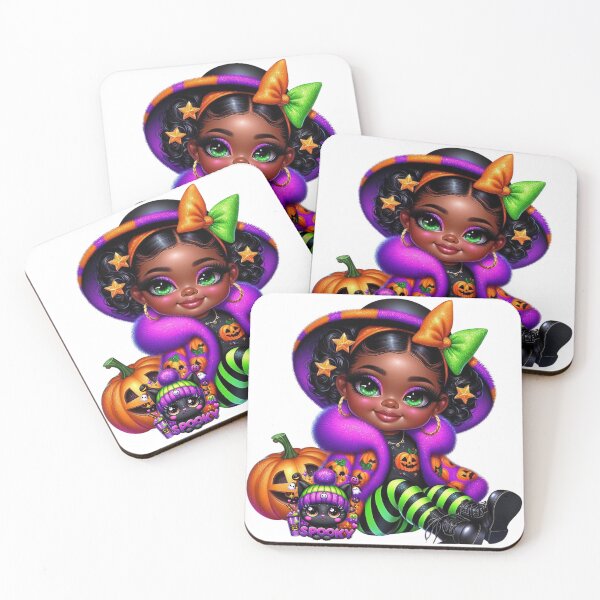 Item preview, Little Melanin Princess and Her Black Cat designed and sold by Lulunza.