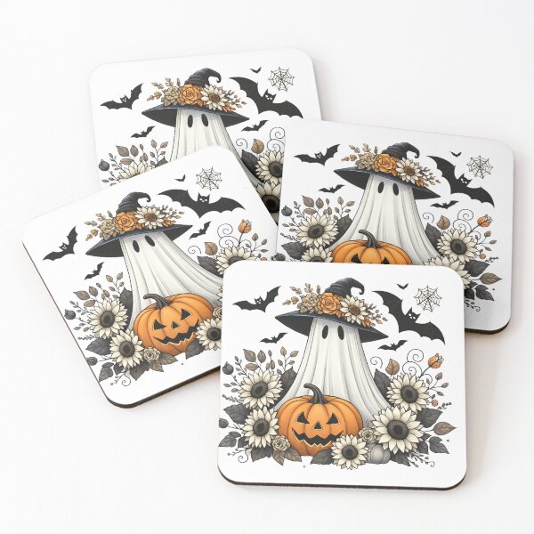 Item preview, Floral Ghost Halloween designed and sold by SnorkleSupply.