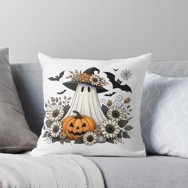 Item preview, Floral Ghost Halloween designed and sold by SnorkleSupply.