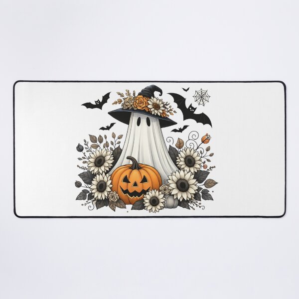 Item preview, Floral Ghost Halloween designed and sold by SnorkleSupply.