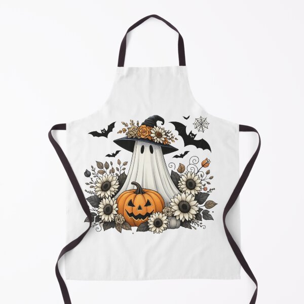 Item preview, Floral Ghost Halloween designed and sold by SnorkleSupply.