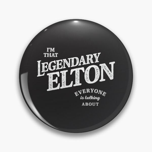 Item preview, Elton Personal Name - Legendary Elton designed and sold by cidolopez.