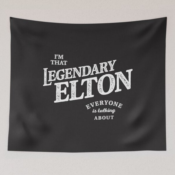 Item preview, Elton Personal Name - Legendary Elton designed and sold by cidolopez.