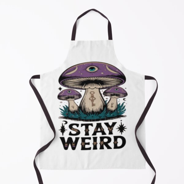 Item preview, stay weird mushroom designed and sold by szydelkowanika.