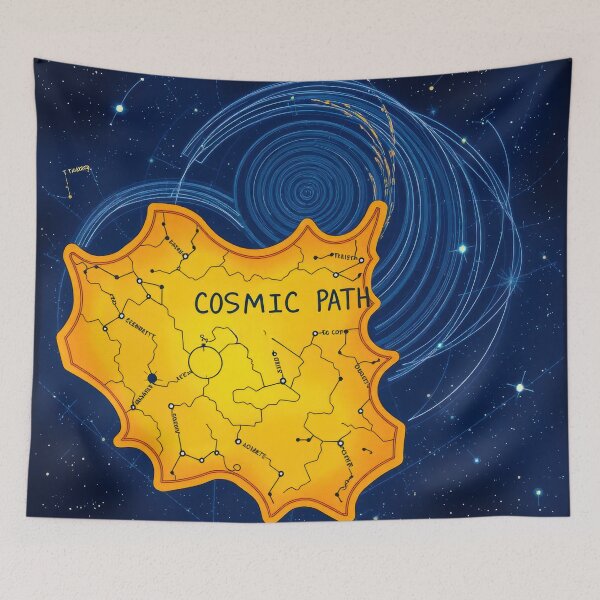 Item preview, Cosmic Constellation Map designed and sold by CTM ArtStudio.