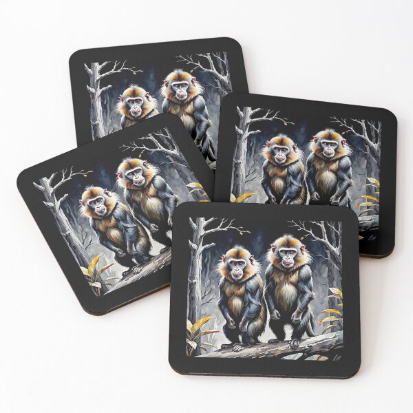 Item preview, Fierce Mandrill#5 designed and sold by Helios Be. Lavsh.