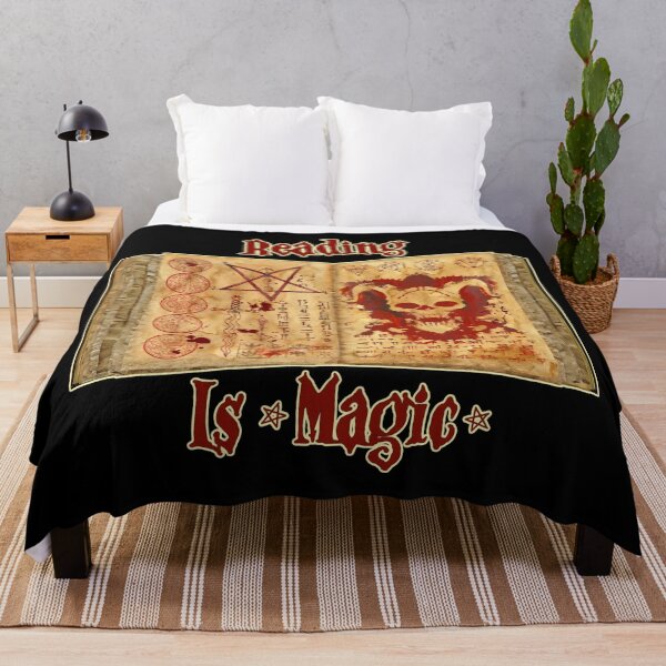 Item preview, Reading Is (Evil) Magic designed and sold by SparklefilthStudios.