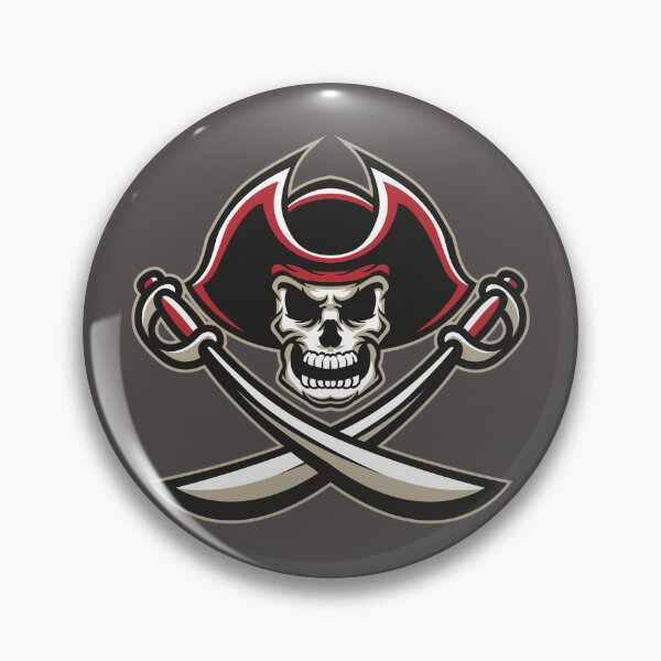Item preview, Pirate Skull with Swords | Fearless Pirate Emblem Design designed and sold by MerlinWear.