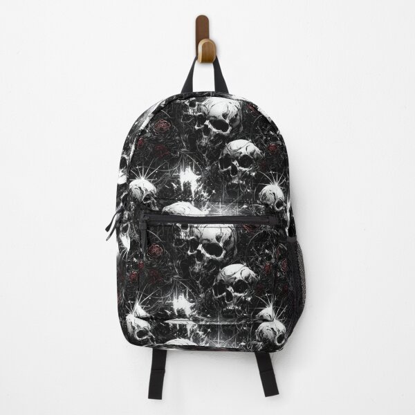 Item preview, Ashes of Decay – Crimson Roses and White Skulls designed and sold by Skolyak.
