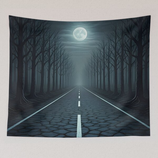 Item preview, The Road of No Return – Journey Into the Unknown designed and sold by PawPrintedArt.