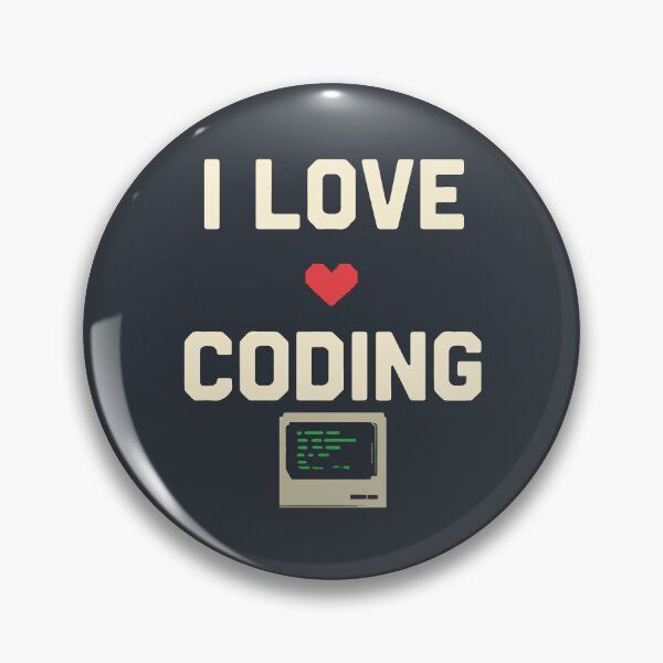 Item preview, I Love Coding – Proud Programmer & Developer Design designed and sold by VenDecoArt.