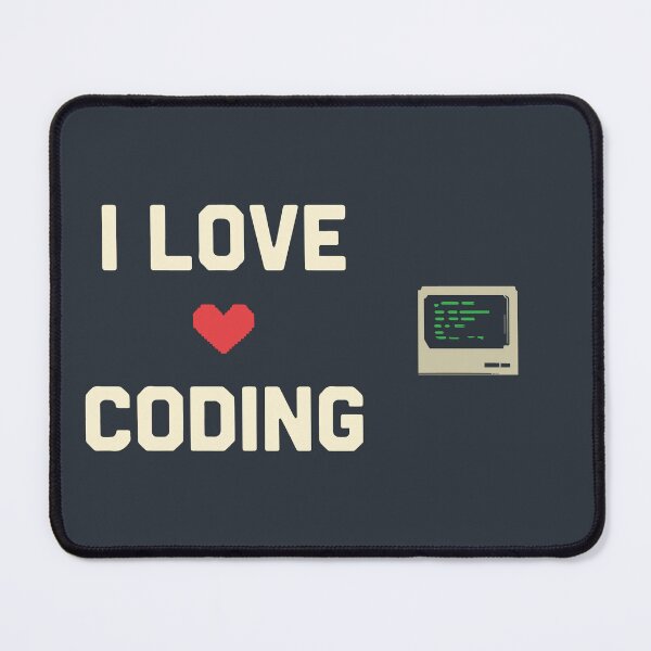 Item preview, I Love Coding – Proud Programmer & Developer Design designed and sold by VenDecoArt.