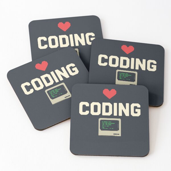 Item preview, I Love Coding – Proud Programmer & Developer Design designed and sold by VenDecoArt.
