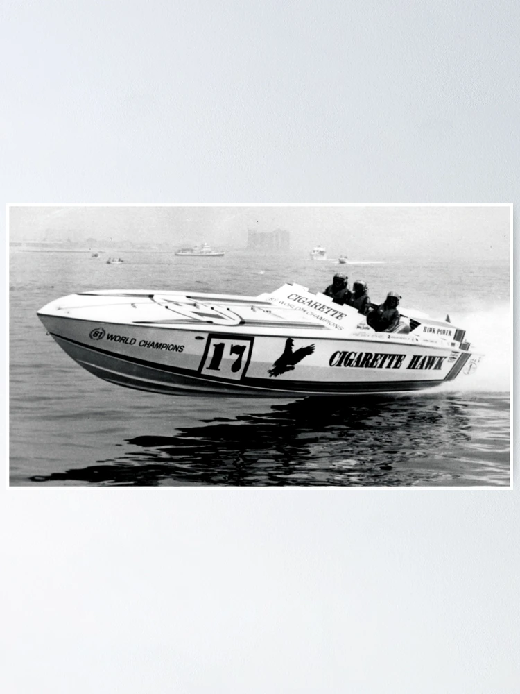 cigarette hawk boat 