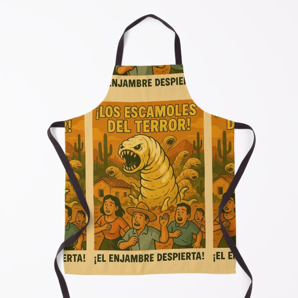 Item preview, The Escamoles of Terror – Mexican Insect Horror Poster designed and sold by Travellerz.