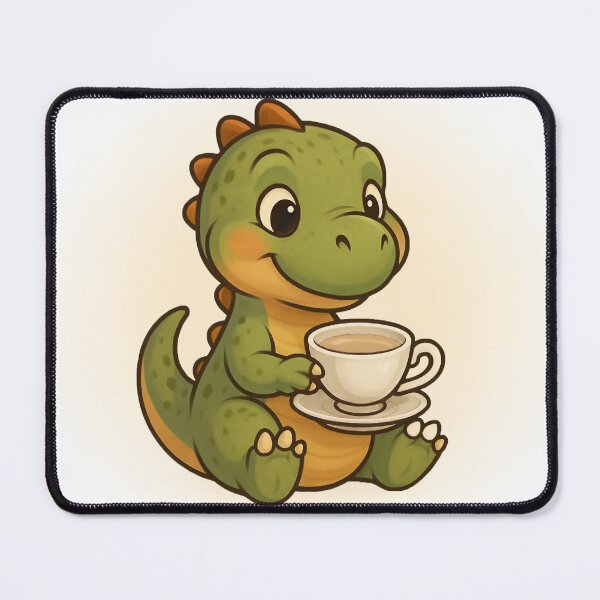 Item preview, T-Rex Tea Time designed and sold by Krystals-Art.