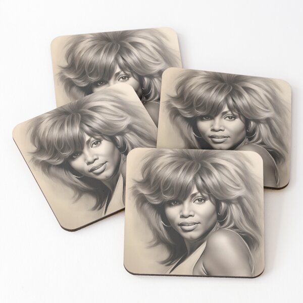 Item preview, Tina Turner designed and sold by WorldofCharcoal.