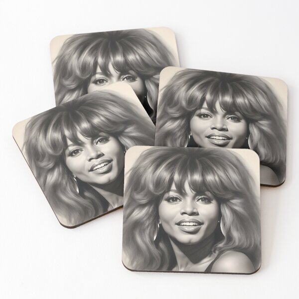 Item preview, Tina Turner designed and sold by WorldofCharcoal.