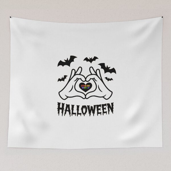 Item preview, Halloween Heart Hand Sign designed and sold by SteezeeStore.