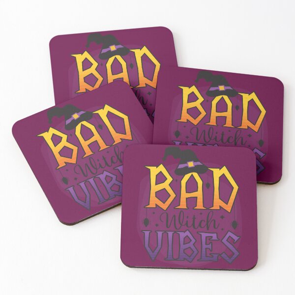 Item preview, Bad Witch Vibes – Colorful Halloween Hat & Spiders designed and sold by petpuppymania.