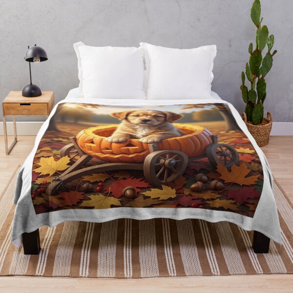 Item preview, Pumpkin Pup Express designed and sold by PetJoyPrintsCO.