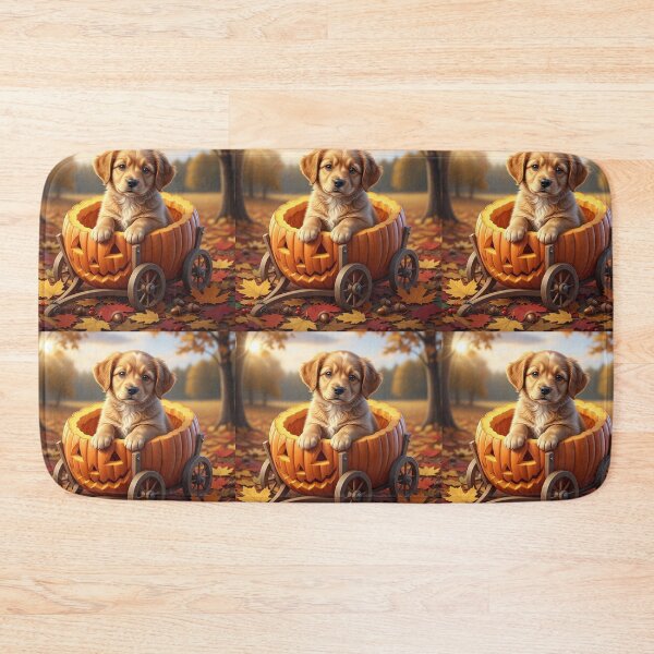 Item preview, Pumpkin Pup Express designed and sold by PetJoyPrintsCO.