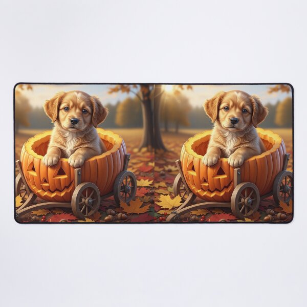 Item preview, Pumpkin Pup Express designed and sold by PetJoyPrintsCO.