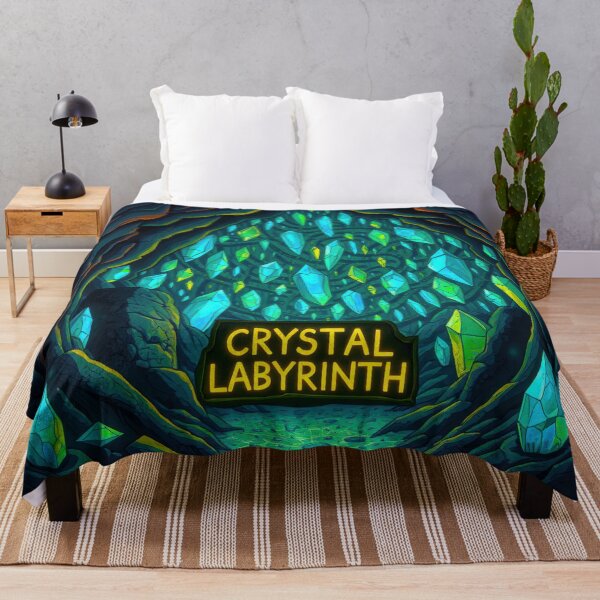 Item preview, Crystal Cavern Labyrinth designed and sold by CTM ArtStudio.