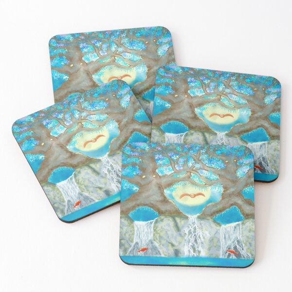 Item preview, Ancient Trees and Waterfalls Village designed and sold by greenPQBstudio.