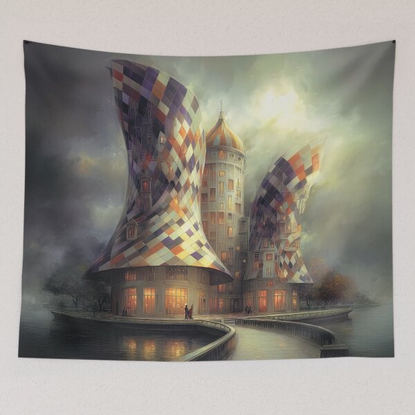 Item preview, The Twisting Pavilion designed and sold by bloorose.