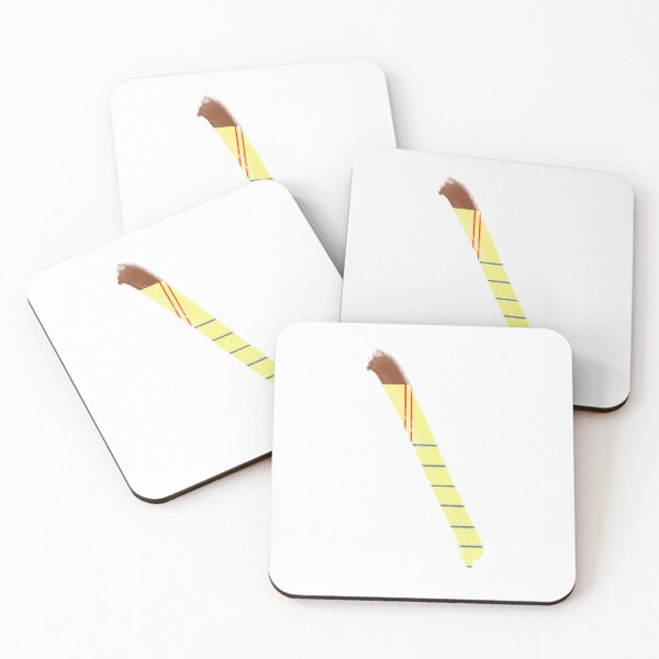 Item preview, Legal Pad Paint Drip – Minimalist Yellow Notebook Brushstroke Sticker | Law Aesthetic Art designed and sold by MagicMe-JD.