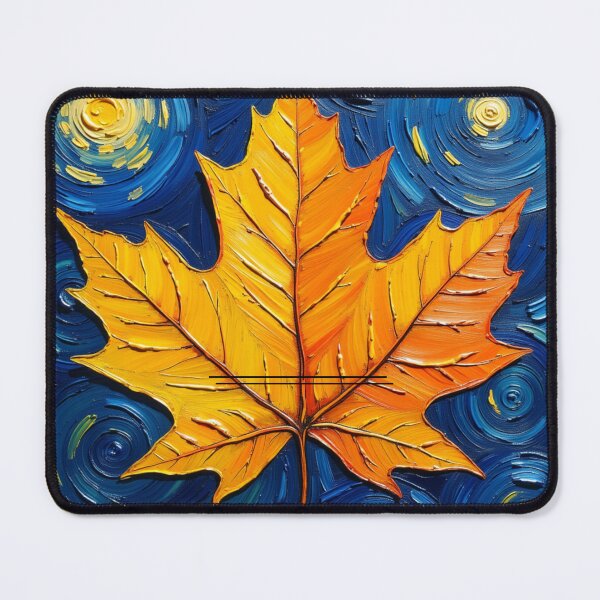 Item preview, Autumn Leaf in Oil Paint Look designed and sold by Christies Creations.