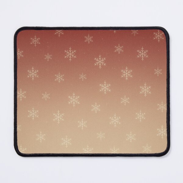 Item preview, Snowflakes on red beige gradient designed and sold by SassyArtistry.