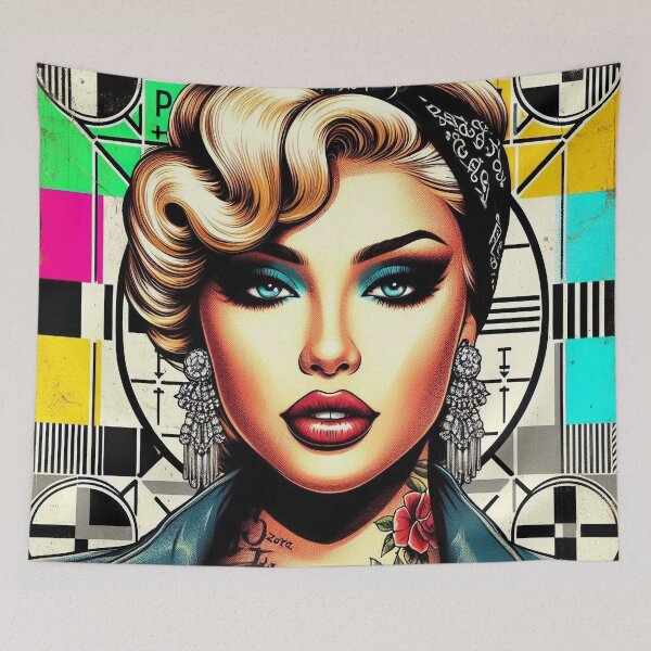 Item preview, Hollywood Pinup- Stand By- Zora designed and sold by williamlharvey.