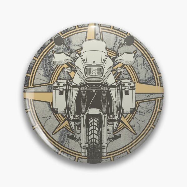 Item preview, Time Waits for No Man Adventure ADV Riding Motorcycle designed and sold by RealPilotDesign.