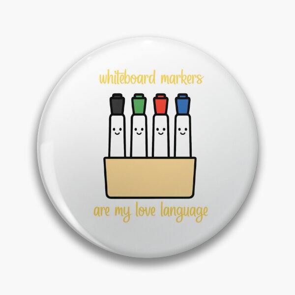 Item preview, Whiteboard Markers Are My Love Language – Cute Allied Health Design designed and sold by TheSparklySLP.