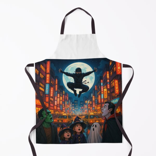 Item preview, Ninja kid moon leap designed and sold by KevinGarden.