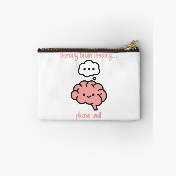 Item preview, Therapy Brain Loading… Please Wait – Cute Brain Design designed and sold by TheSparklySLP.