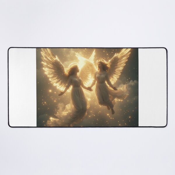 Item preview, Celestial Embrace – Angelic Light & Divine Connection” designed and sold by NaomiRut.