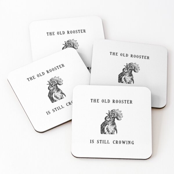 Item preview, Vintage The Old Rooster Is Still Crowing designed and sold by QuayTradingCo.