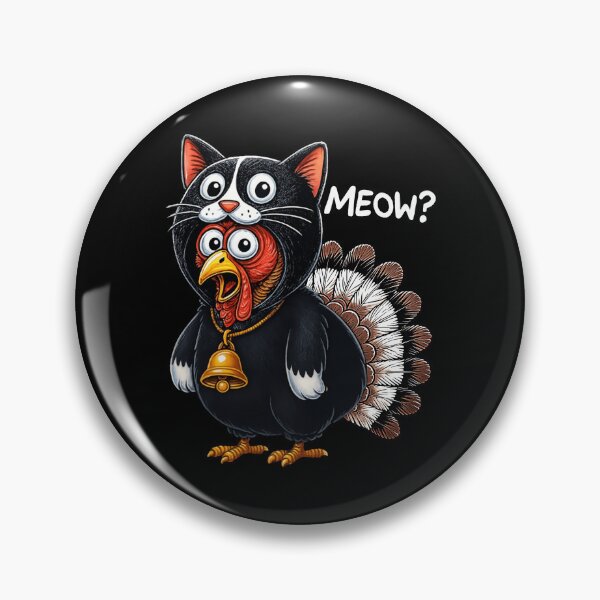 Item preview, Turkey Meow Cat costume Funny Cat lovers Thanksgiving designed and sold by AdelinaPi.